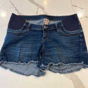 Maternity Jean Shorts